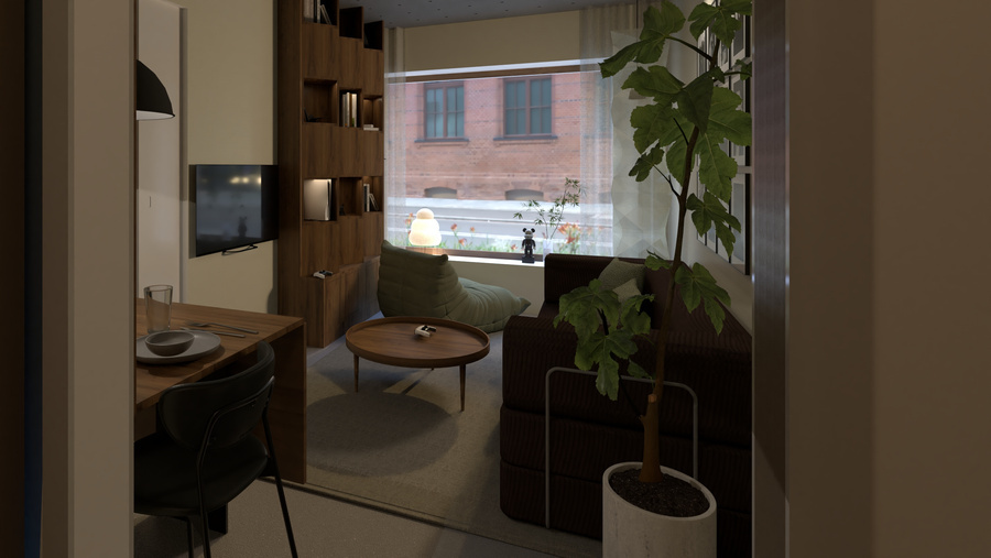 Small living: Spiseplads og opbevaring